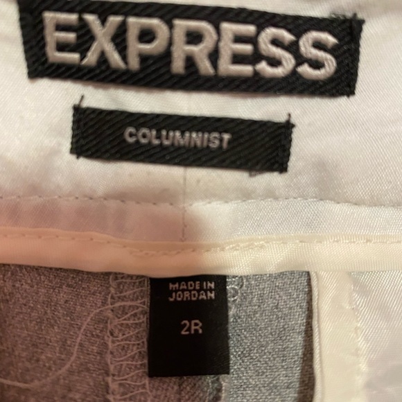 Express size 2R columnist gray trousers - Picture 3 of 4